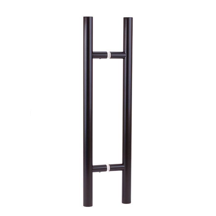 T-Greep Paarsgewijs Ø25 500mm - Mat Zwart