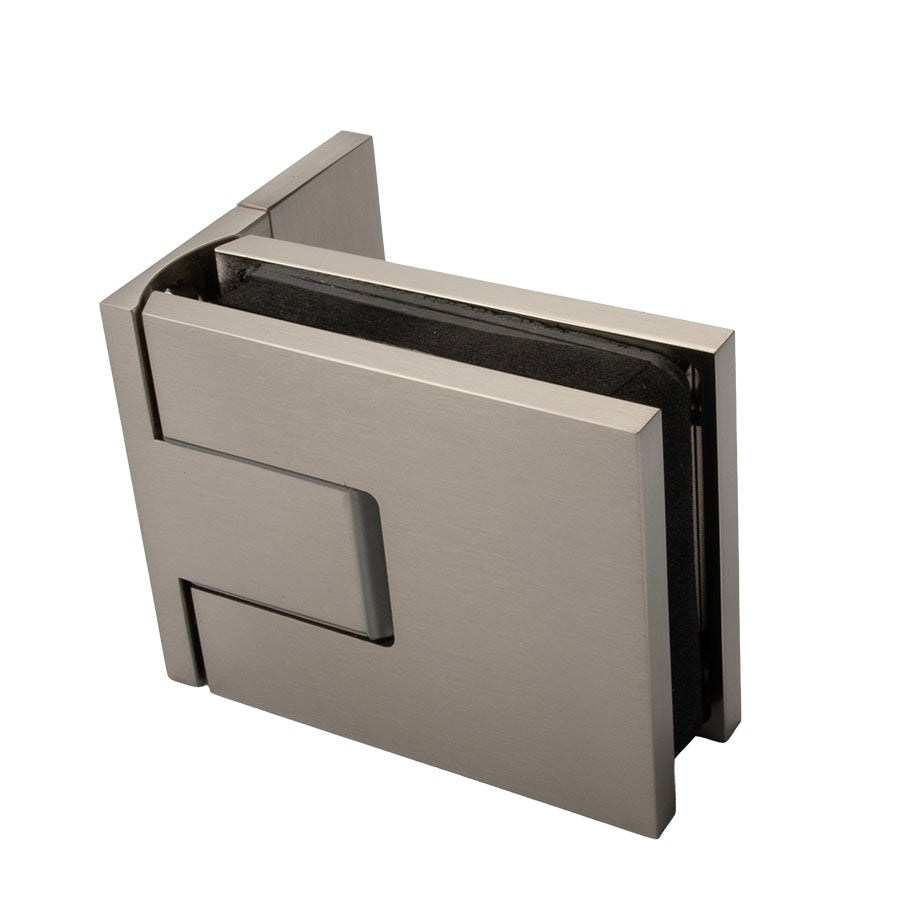 Estlegno scharnierwand/glas 90° enkele schroefplaat