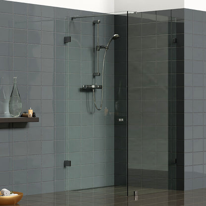 Estlegno scharnierwand/glas 90° enkele schroefplaat